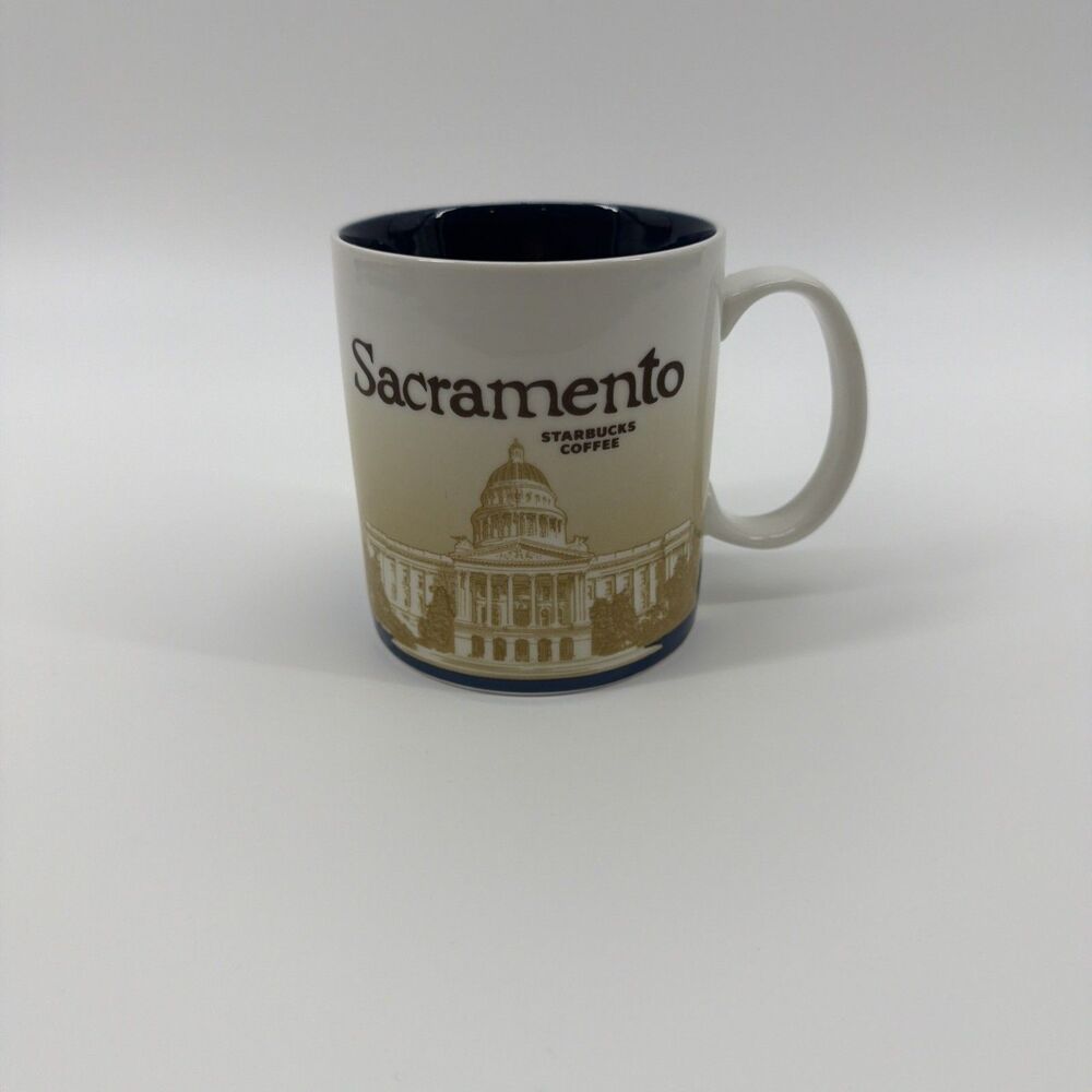 Sacramento California Starbucks Collectors Edition Coffee Cup Mug V3D24